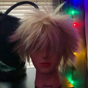 Un-styled Bakugo cosplay wig!